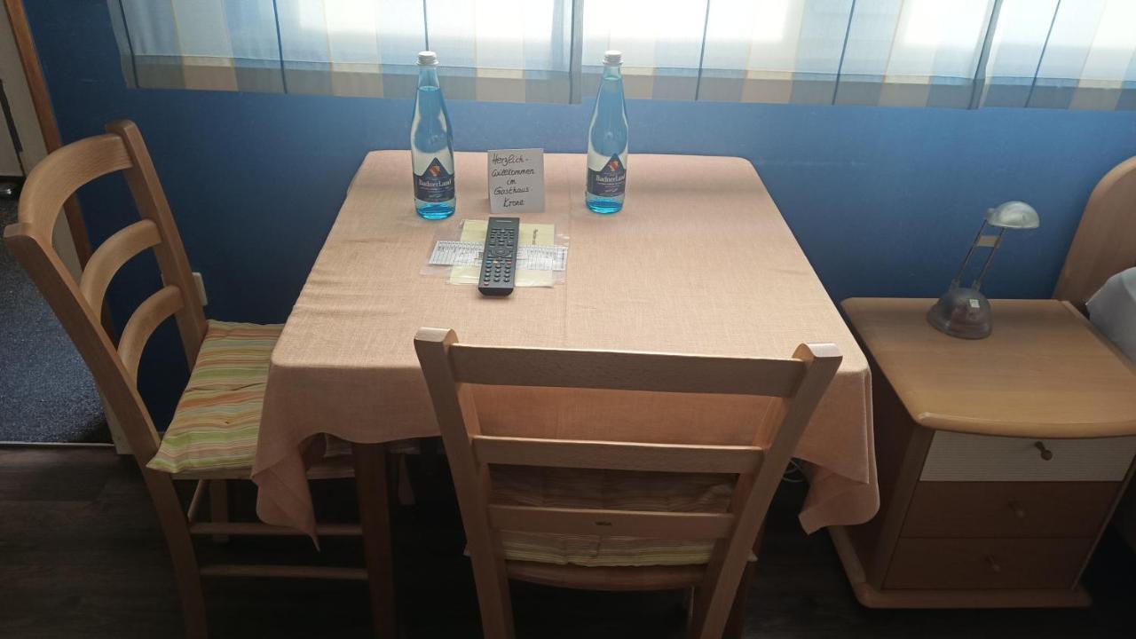 Gasthaus Krone プフォルツハイム エクステリア 写真